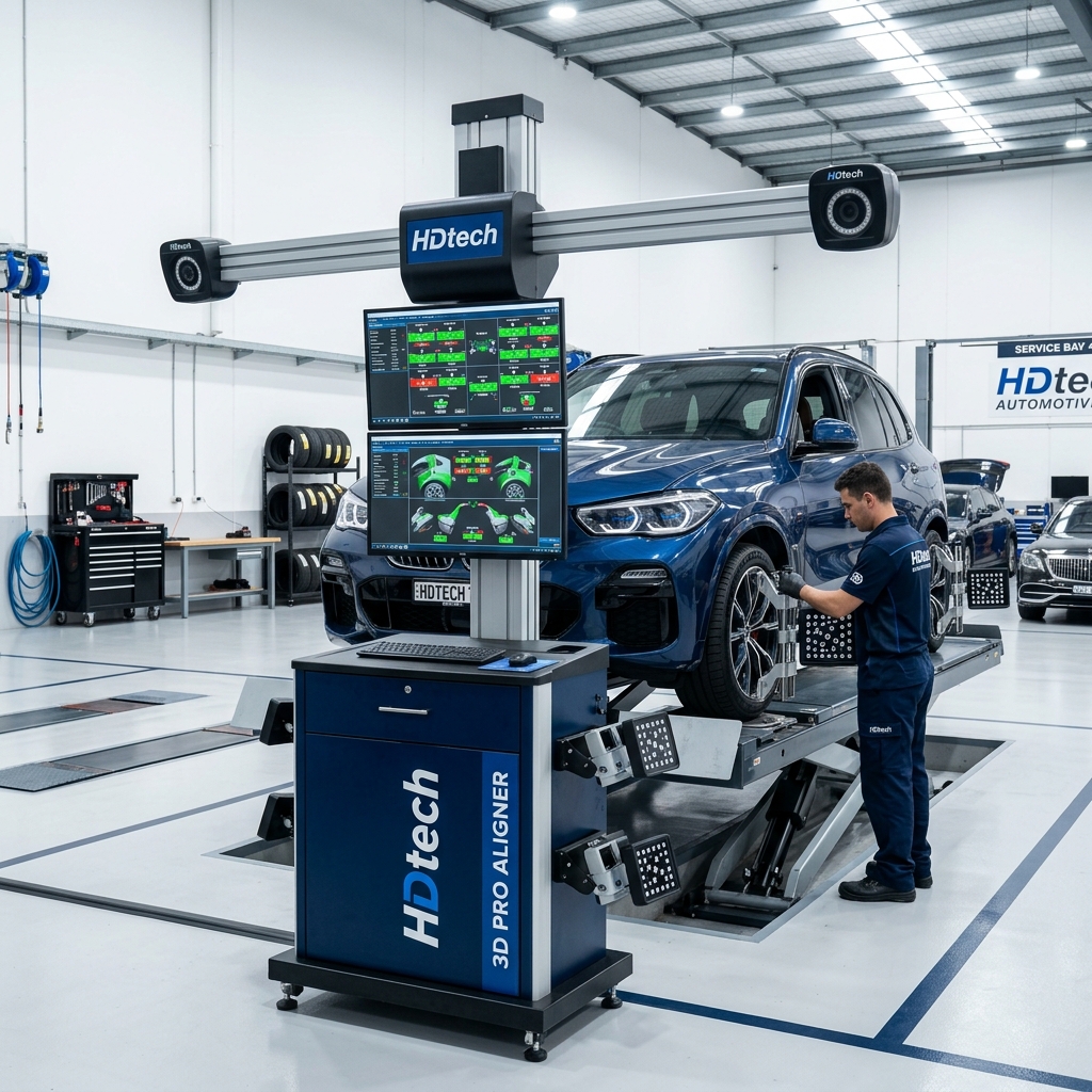 ระบบตั้งศูนย์ล้อ 3 มิติ (3D Wheel Alignment)